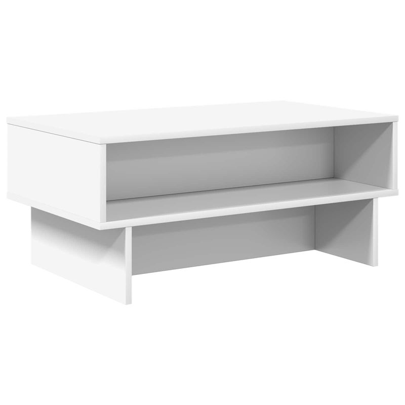 Casa si Gradina - Mobilier - Mese si birouri - Masute de cafea - Masa de cafea Alb 80 x 46 x 35 cm Lemn compozit - Infinity.ro