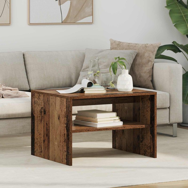 Casa si Gradina - Mobilier - Mese si birouri - Masute de cafea - Masa de cafea Lemn vechi 60 x 50 x 40 cm Lemn compozit - Infinity.ro