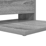 Casa si Gradina - Mobilier - Mese si birouri - Mese living - Masa laterala Gri Sonoma 40 x 35 x 60,5 cm Lemn compozit - Infinity.ro