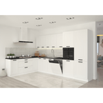 Casa si Gradina - Mobilier - Dulapuri si sifoniere - Dulapuri - Dulap superior, de colt, alb, LULA 58x58 GN-90 1F - Infinity.ro