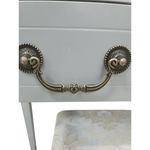 Casa si Gradina - Mobilier - Comode si corpuri - Masute de toaleta - Masa de toaleta cu taburet, gri / argintiu, REGINA NEW - Infinity.ro