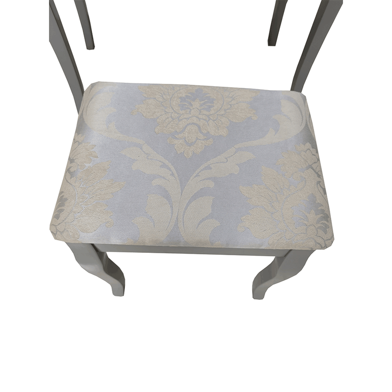 Casa si Gradina - Mobilier - Comode si corpuri - Masute de toaleta - Masa de toaleta cu taburet, gri / argintiu, REGINA NEW - Infinity.ro