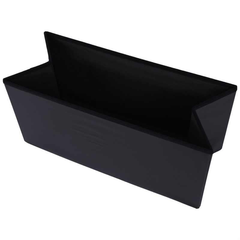 Casa si Gradina - Mobilier - Scaune si fotolii - Tabureti - Taburet pliabil, piele eco neagra, IMRA - Infinity.ro