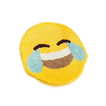 Casa si Gradina - Textile si covoare - Covoare - Covorase baie - Covoras Emojii Konzmann – Pentru Baie, Living, Dormitor, Hol, Diametru 60 cm,  Antiaderent, Lavabil, Moale si Pufos - Infinity.ro