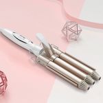 Ingrijire personala si Cosmetice - Aparate & accesorii ingrijire personala - Hair styling - Ondulatoare - Ondulator pentru Par in Valuri 3 Tuburi Ceramice - Infinity.ro