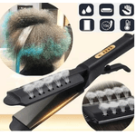 Ingrijire personala si Cosmetice - Aparate & accesorii ingrijire personala - Hair styling - Placi de indreptat parul - Placa de indreptat parul invelies ceramic Neagra AO 50021 - Infinity.ro