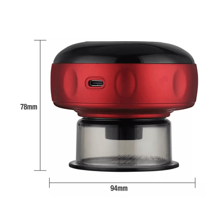 Ingrijire personala si Cosmetice - Sanatate si wellness - Articole wellness - Aparate si dispozitive de masaj - Aparat de masaj cu vacuum electric Terapie prin ventuze 12 niveluri de presiune si incalzire - Infinity.ro