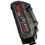 Casa si Gradina - Constructii - Scule electrice si accesorii - Scule multifunctionale si accesorii - Acumulator 24v cu 2 pini Laterali si mufa de incarcare pentru mini fierastrau drujba - Infinity.ro