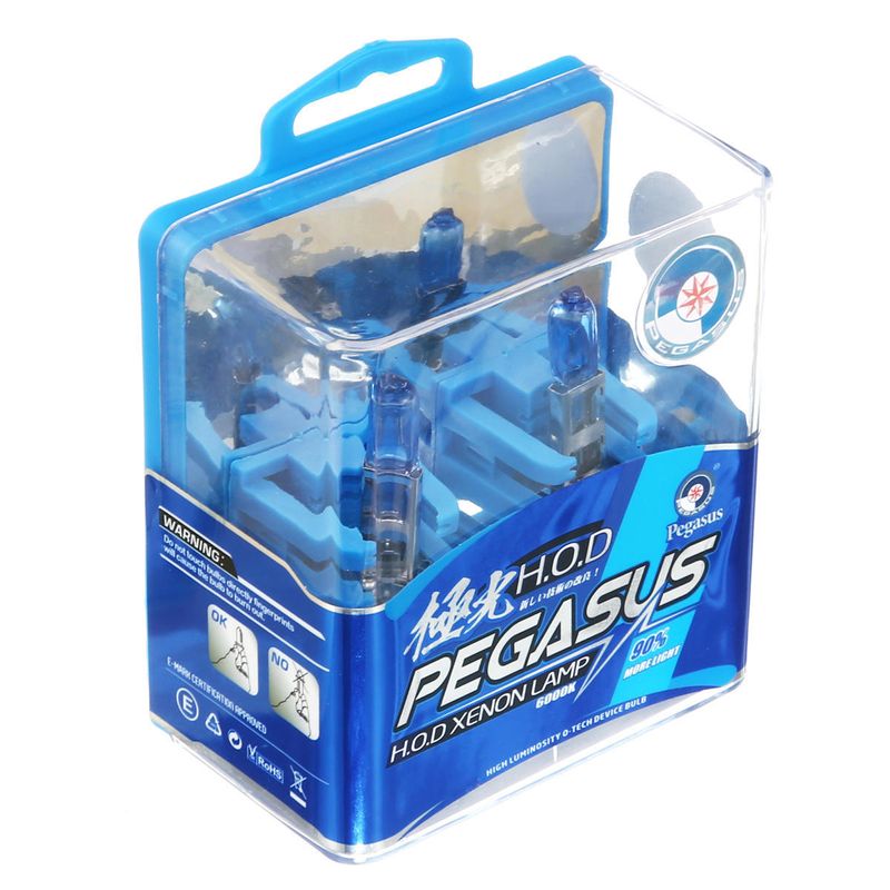 Auto si Moto - Electrice auto - Iluminare si semnalizare - Kituri xenon - Set 2 becuri Pegasus H1 Xenon EFFECT  halogen - Infinity.ro