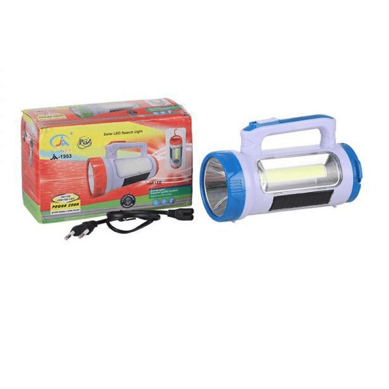Casa si Gradina - Corpuri si surse de iluminat - Iluminat exterior - Lanterne - Lanterna de mana LED JA1953 reincarcabila cu functie de Powerbank 20W - Infinity.ro