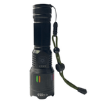 Casa si Gradina - Corpuri si surse de iluminat - Iluminat exterior - Lanterne - Lanterna LED din aluminiu COBA CB 701 cu baterie 9800mAh  incarcare USB Type C 5 moduri de iluminare - Infinity.ro