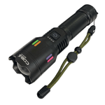 Casa si Gradina - Corpuri si surse de iluminat - Iluminat exterior - Lanterne - Lanterna LED din aluminiu COBA CB 701 cu baterie 9800mAh  incarcare USB Type C 5 moduri de iluminare - Infinity.ro