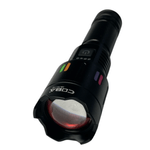 Casa si Gradina - Corpuri si surse de iluminat - Iluminat exterior - Lanterne - Lanterna LED din aluminiu COBA CB 701 cu baterie 9800mAh  incarcare USB Type C 5 moduri de iluminare - Infinity.ro