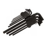 Casa si Gradina - Constructii - Scule de mana si unelte - Chei si truse chei - Set 9 chei imbus hexagonale tip L Otel dimensiune de la 3 la 14 mm - Infinity.ro