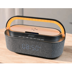 TV, Audio-Video si Foto - Portabile audio - Boxe portabile - Boxa Bluetooth MD S305 cu lumina LED incarcator wireless si ceas - Infinity.ro