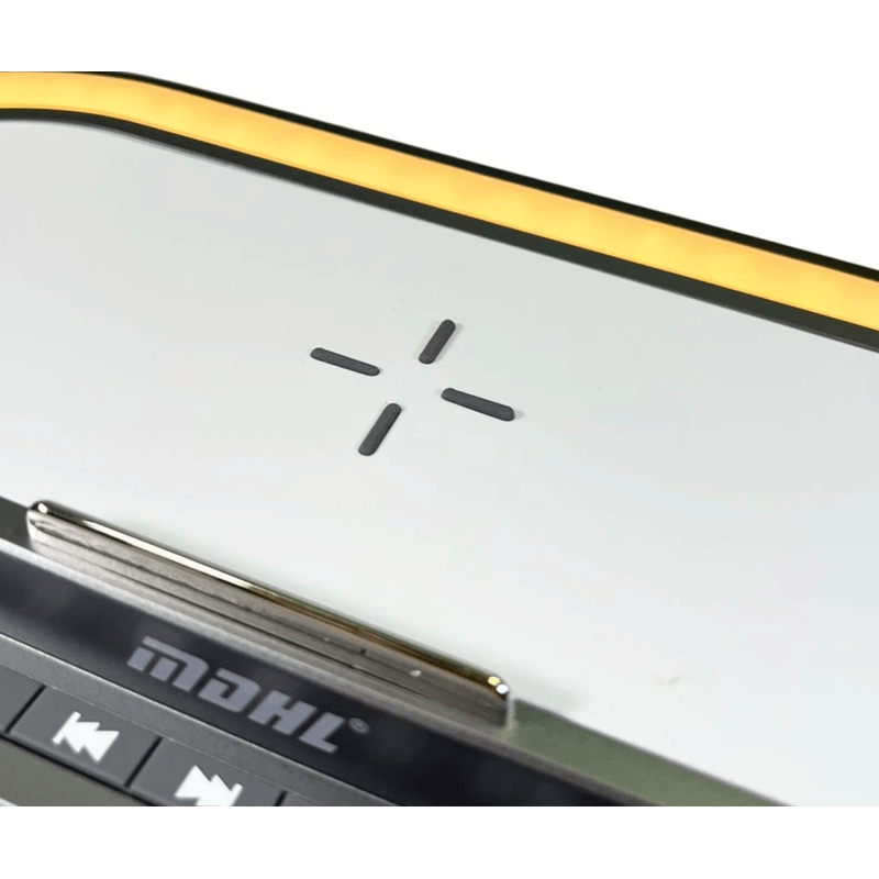 TV, Audio-Video si Foto - Portabile audio - Boxe portabile - Boxa Bluetooth MD S305 cu lumina LED incarcator wireless si ceas - Infinity.ro