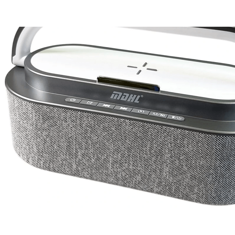 TV, Audio-Video si Foto - Portabile audio - Boxe portabile - Boxa Bluetooth MD S305 cu lumina LED incarcator wireless si ceas - Infinity.ro