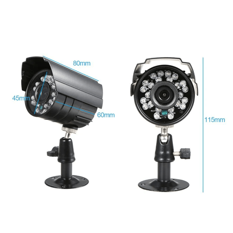 Casa si Gradina - Electrice - Smart Home - Camere de supraveghere - KIT de Supraveghere si Securitate Video CCTV 4 Camere 5G 4K HD Lentile 36mm - Infinity.ro