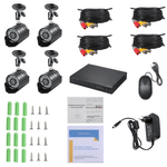 Casa si Gradina - Electrice - Smart Home - Camere de supraveghere - KIT de Supraveghere si Securitate Video CCTV 4 Camere 5G 4K HD Lentile 36mm - Infinity.ro