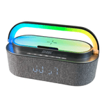 TV, Audio-Video si Foto - Portabile audio - Boxe portabile - Boxa Bluetooth MD S305 cu lumina LED incarcator wireless si ceas - Infinity.ro