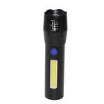 Casa si Gradina - Corpuri si surse de iluminat - Iluminat exterior - Lanterne - Lanterna TD-C81 cu LED CREE 3 W, LED lateral COB 3 W, acumulator integrat, zoom telescopic - Infinity.ro