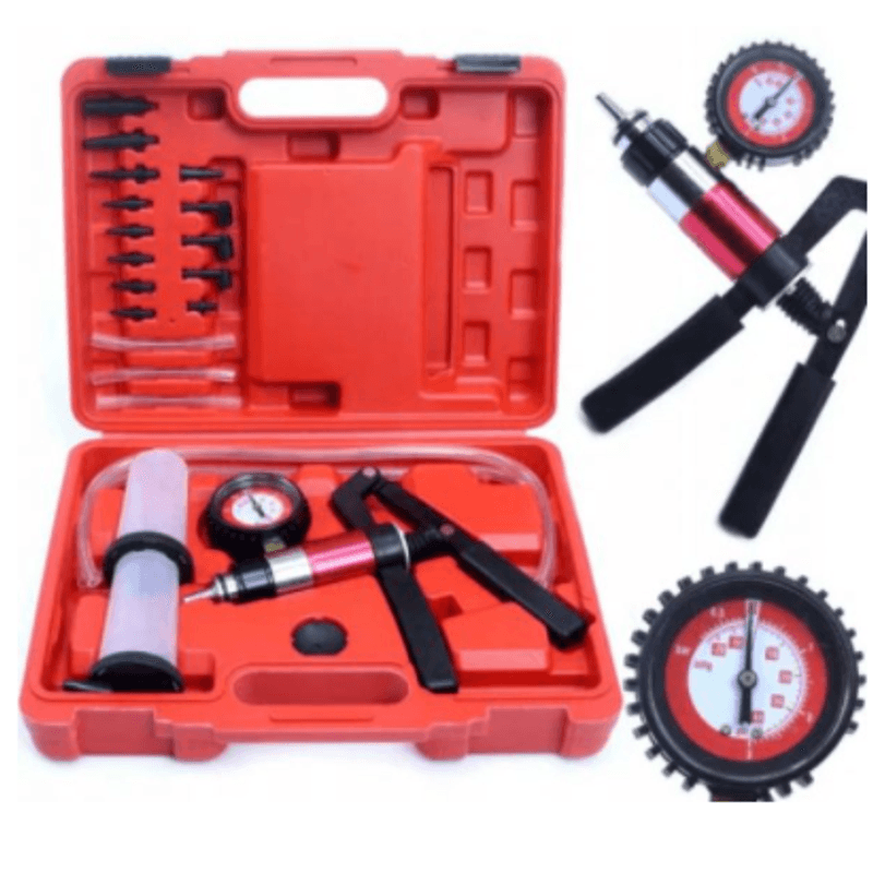 Casa si Gradina - Constructii - Scule de mana si unelte - Seturi scule - Trusa MARE pompa tester auto presiune si vacuum 18 PCS - Infinity.ro
