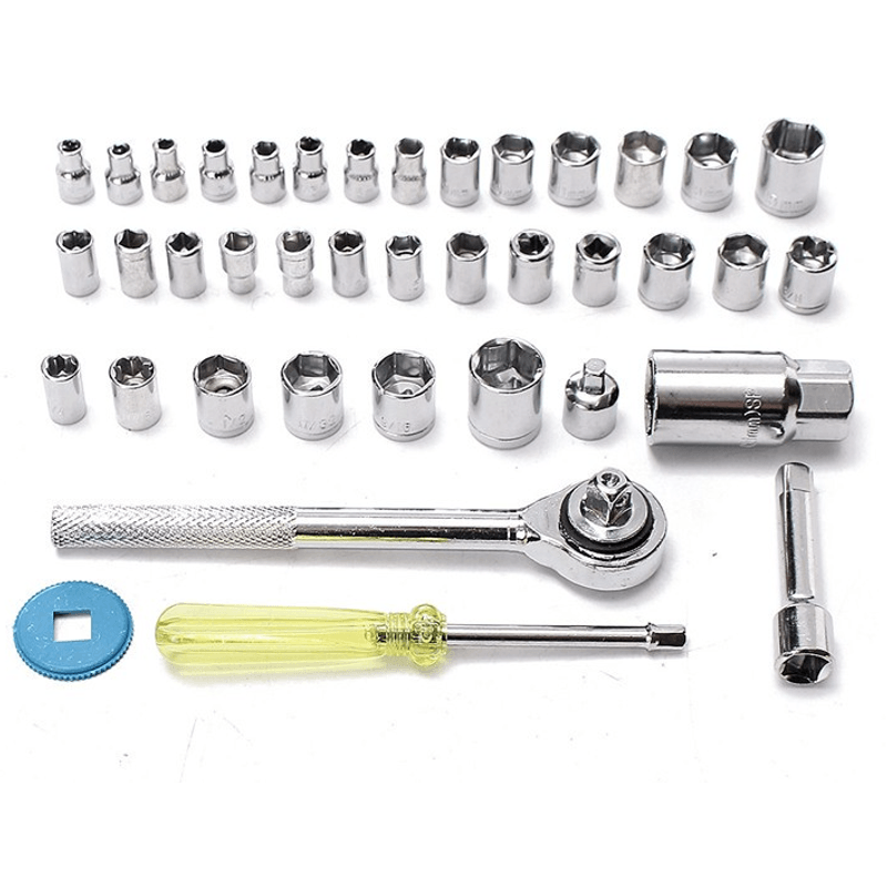 Casa si Gradina - Constructii - Scule de mana si unelte - Seturi scule - Trusa 40 piese Tubulare  si clichet - Infinity.ro