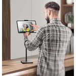 TV, Audio-Video si Foto - Portabile audio - Casti audio - Suport Reglabil pentru Telefon/Tableta de birou cu suport pentru Casti Q-ZJ201 - Infinity.ro