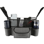 Auto si Moto - Piese auto si accesorii - Interior auto - Accesorii interior - Organizator Multifunctional de Masini intre Scaune cu 2 Suport Pahare - Infinity.ro
