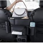 Auto si Moto - Piese auto si accesorii - Interior auto - Accesorii interior - Organizator Multifunctional de Masini intre Scaune cu 2 Suport Pahare - Infinity.ro