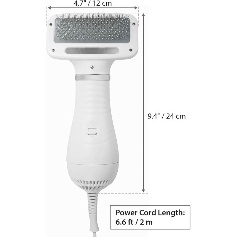 Petshop - Accesorii petshop - Alte accesorii petshop - Perie cu feon 2 in 1 pentru caini si pisici , Uscator de par pentru animale - Infinity.ro