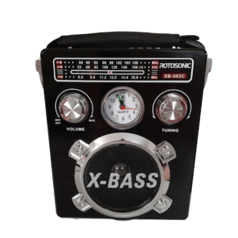TV, Audio-Video si Foto - Portabile audio - Radio - Radio XB 502C ROTOSONIC USB SD TF MP3 PLAYER Lanterna si Ceas - Infinity.ro