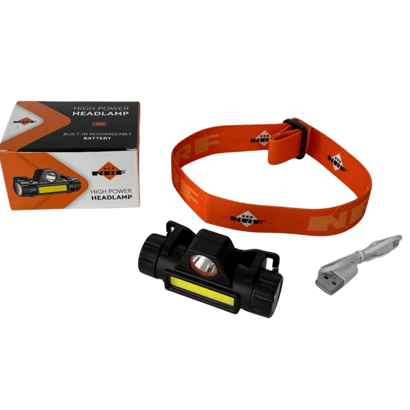 Casa si Gradina - Corpuri si surse de iluminat - Iluminat exterior - Lanterne - Lanterna puternica de cap 101 cu incarcare USB - Infinity.ro