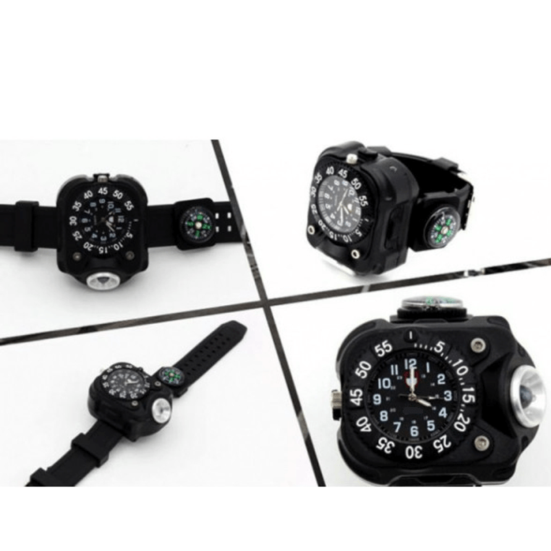 Casa si Gradina - Corpuri si surse de iluminat - Iluminat exterior - Lanterne - Ceas electronic de mana cu Lanterna  2211 - Infinity.ro