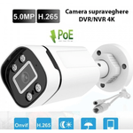 Casa si Gradina - Electrice - Smart Home - Camere de supraveghere - Camera supraveghere DVR/NVR Andowl Q SX070 4K infrarosu 20m IP66 alb - Infinity.ro