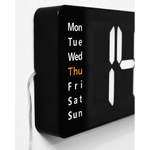 Casa si Gradina - Decoratiuni - Ceasuri - Ceas Digital de Perete RD AB6626 afisaj ALB Functie de Termometru Calendar Temporizator Alarma Dubla - Infinity.ro