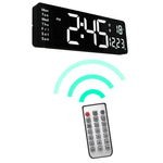 Casa si Gradina - Decoratiuni - Ceasuri - Ceas Digital de Perete RD AB6626 afisaj ALB Functie de Termometru Calendar Temporizator Alarma Dubla - Infinity.ro