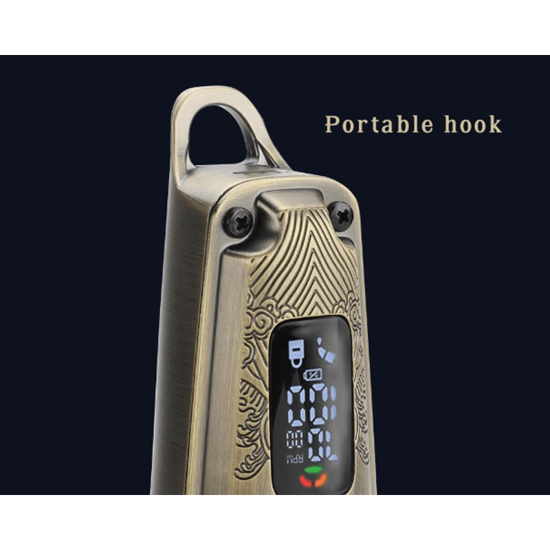 Ingrijire personala si Cosmetice - Aparate & accesorii ingrijire personala - Aparate de ras si tuns - Aparate de tuns - Aparat de tuns cu carcasa metalica premium VGR V 005 Afisaj LED - Infinity.ro