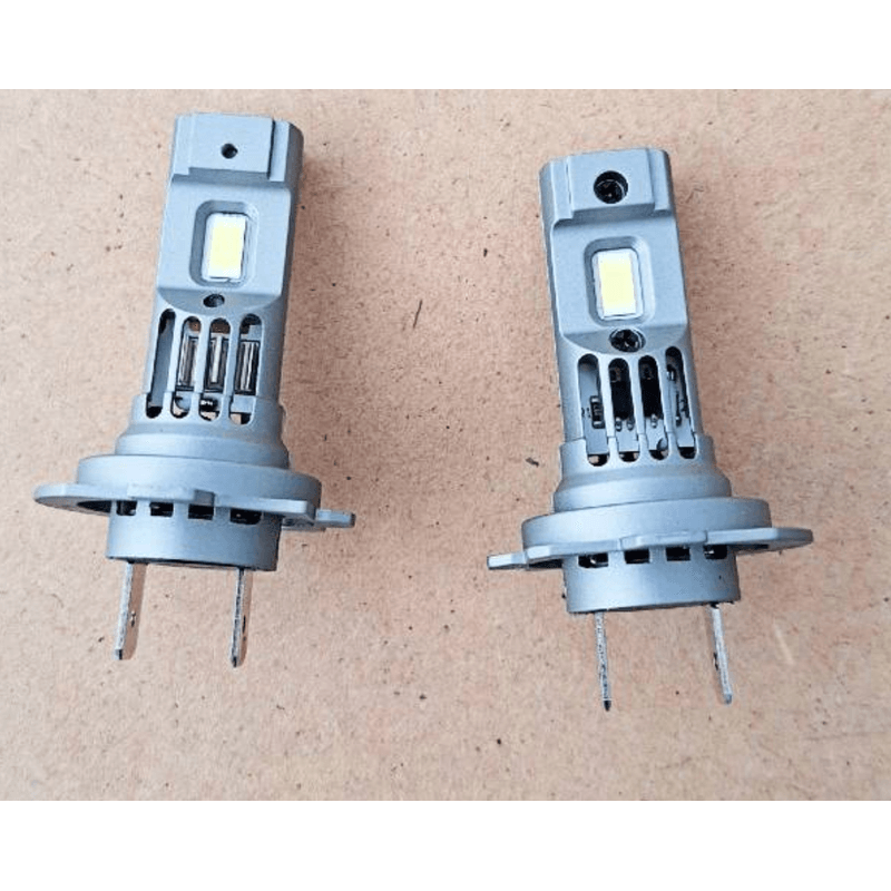 Auto si Moto - Electrice auto - Iluminare si semnalizare - Becuri auto - Set 2 becuri led H7 FQ5 lumina alba 6500k 12000 Lumeni cu ventilator RU - Infinity.ro