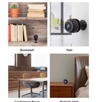 Casa si Gradina - Electrice - Smart Home - Camere de supraveghere - Camera de supraveghere ROTUNDA model Andowl Q S710 WiFi 1080p Full HD rotatie 360 grade Night Vision - Infinity.ro