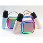 TV, Audio-Video si Foto - Accesorii TV si audio - Microfoane - Set 2 Microfoane Karaoke cu boxa portabila K12 - Infinity.ro