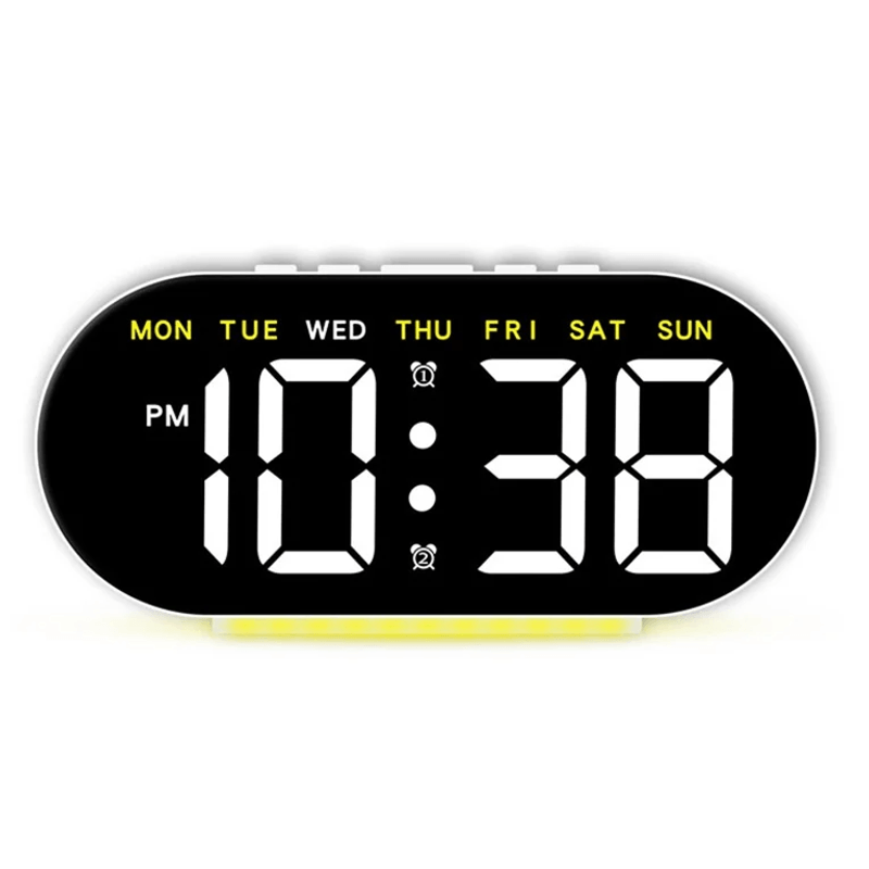 Casa si Gradina - Decoratiuni - Ceasuri - Ceas digital GH8035 cu lumina ambientala si alarma - Infinity.ro