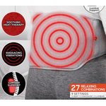 Ingrijire personala si Cosmetice - Sanatate si wellness - Articole wellness - Aparate si dispozitive de masaj - Centura lombara cu masaj vibratii si terapie cu caldura 27 moduri relaxare suport spate - Infinity.ro