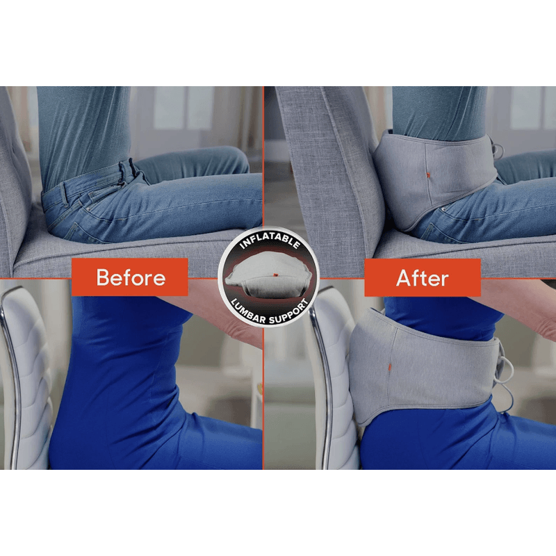 Ingrijire personala si Cosmetice - Sanatate si wellness - Articole wellness - Aparate si dispozitive de masaj - Centura lombara cu masaj vibratii si terapie cu caldura 27 moduri relaxare suport spate - Infinity.ro