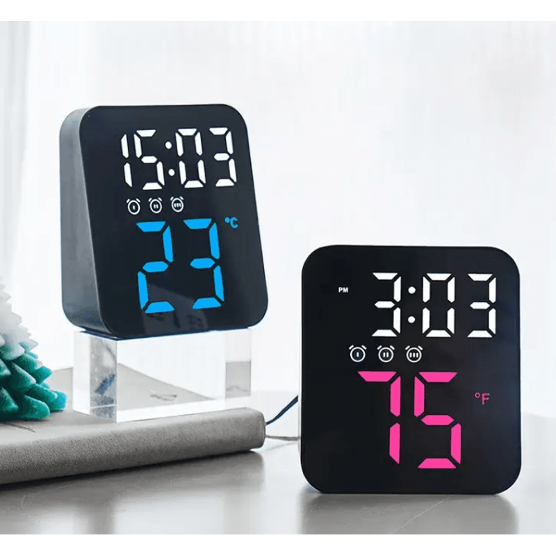 Casa si Gradina - Decoratiuni - Ceasuri - Ceas electronic de perete sau de masa GH8015 cu afisaj mare digital - Infinity.ro