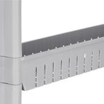 Casa si Gradina - Sanitare - Suporturi si accesorii baie - Accesorii baie - Sistem rafturi de depozitare cu roti pentru bucatarie sau baie cu 3 polite, 54x13x70cm, gri - Infinity.ro