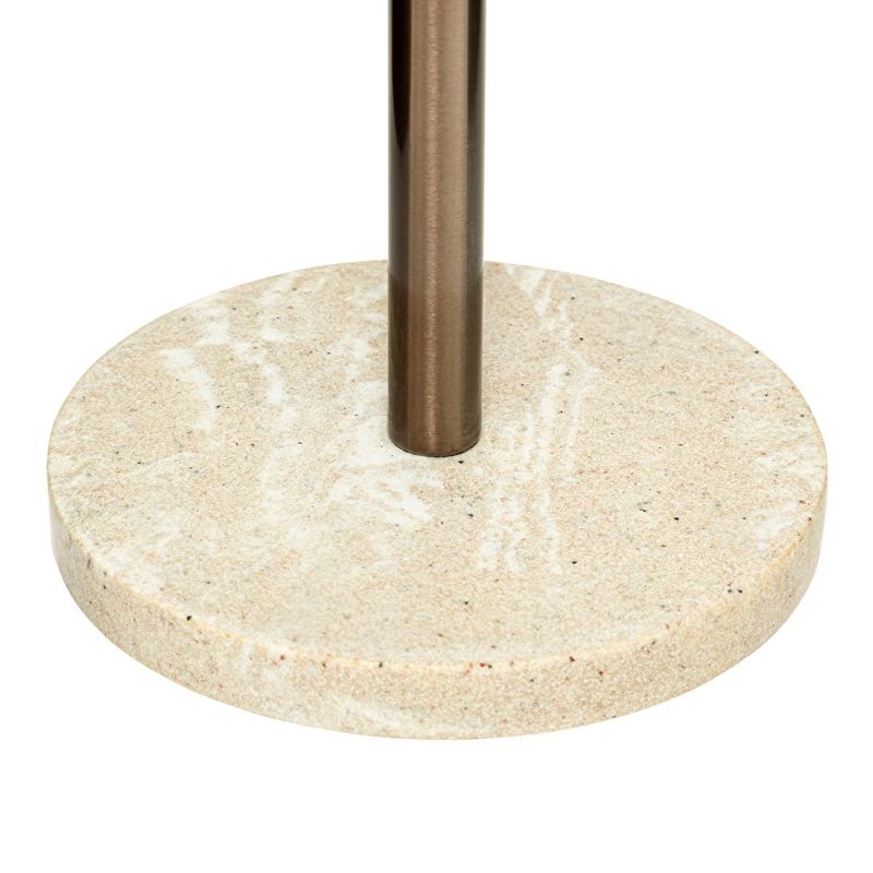 Casa si Gradina - Sanitare - Suporturi si accesorii baie - Accesorii baie - Suport hartie igienica 5Five Come cu rezervor integrat, inox, 60 cm, aramiu - Infinity.ro