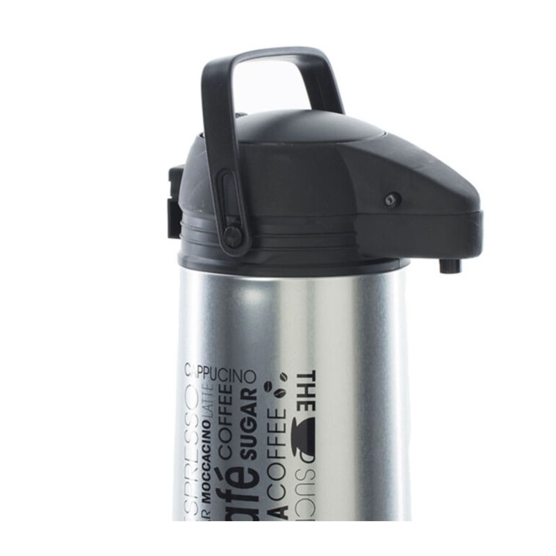 Casa si Gradina - Mobilier - Seturi de mobilier - Seturi bucatarie - Termos bauturi 5Five Neta, inox, 1.8 litri, 17x13x36 cm, argintiu - Infinity.ro