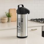 Casa si Gradina - Mobilier - Seturi de mobilier - Seturi bucatarie - Termos bauturi 5Five Neta, inox, 1.8 litri, 17x13x36 cm, argintiu - Infinity.ro