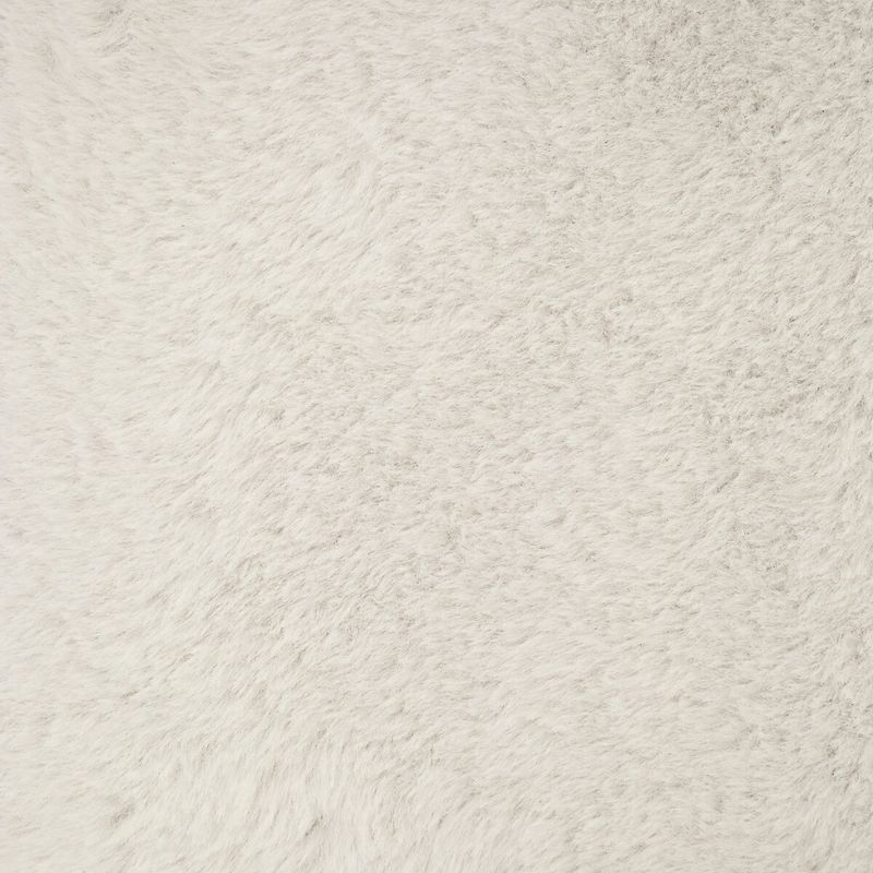 Casa si Gradina - Mobilier - Scaune si fotolii - Fotolii - Taburet pliabil Atmosphera Ezzio cu depozitare, 76x38x38 cm, blana artificiala, alb - Infinity.ro